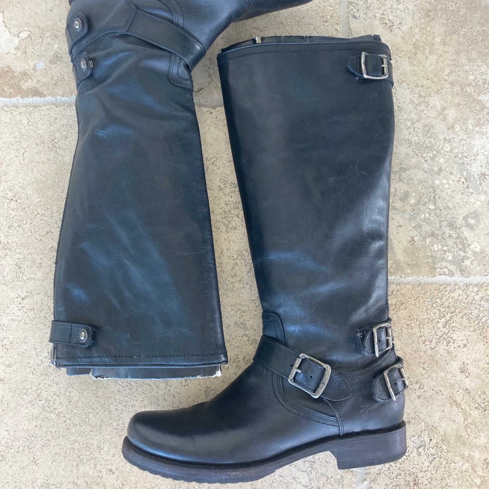 Black Veronica Frye Boot Size 9